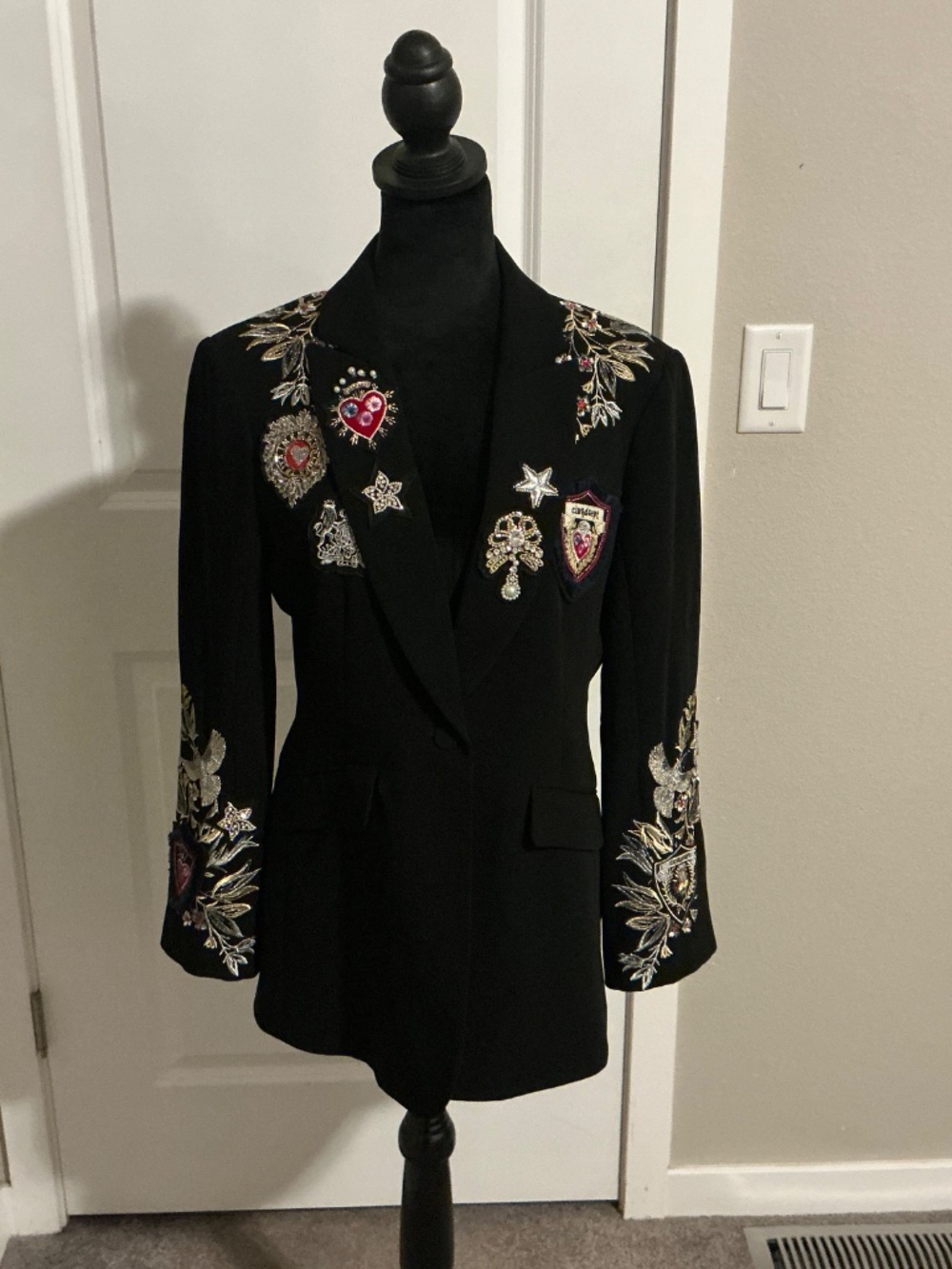 Cinq a Sept Cheyenne Patch Blazer - Picture 5 of 12